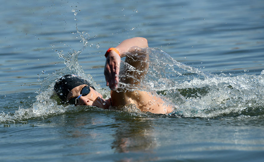 Ashley Twichell, Jordan Wilimovsky Repeat at Open Water Nationals 10K