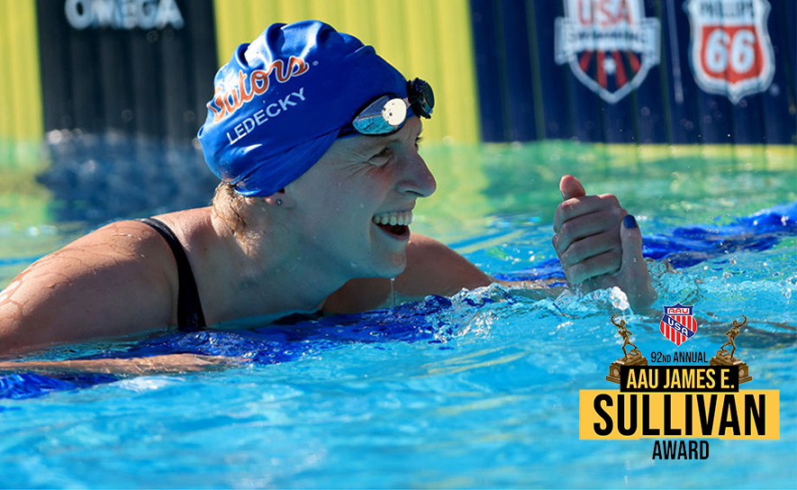 AAU James E Sullivan Award - Katie Ledecky