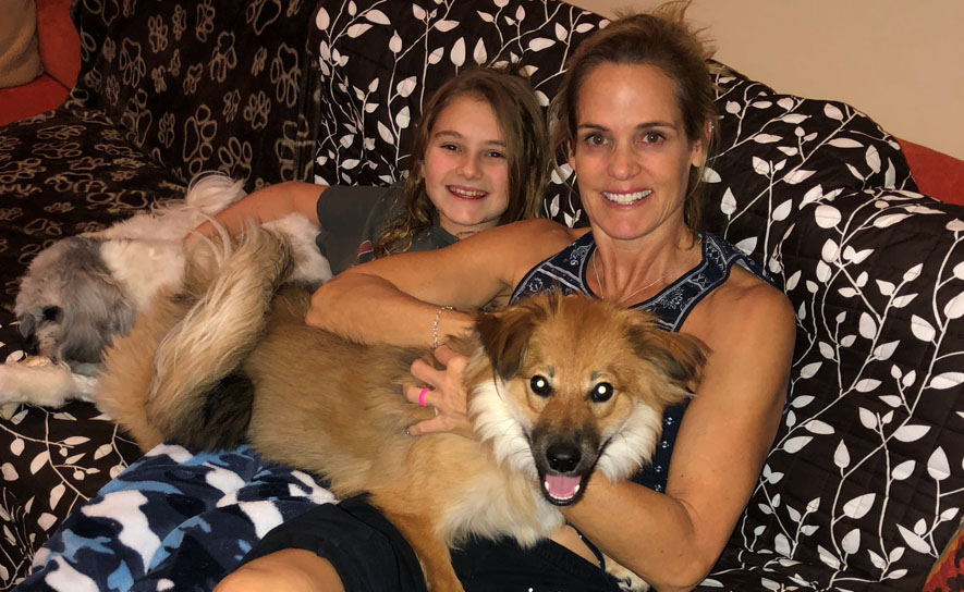Dara Torres and daughter