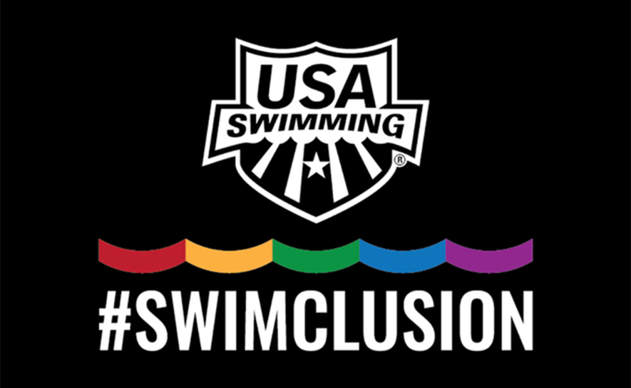 Swimclusion Logo - Black Background