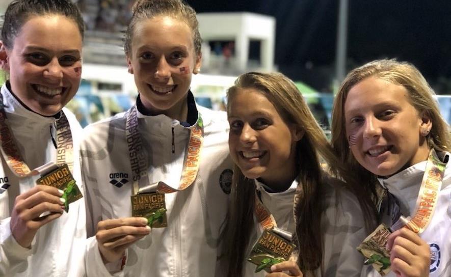 2018 Junior Pan Pacs Women's 4x200 Freestyle Relay