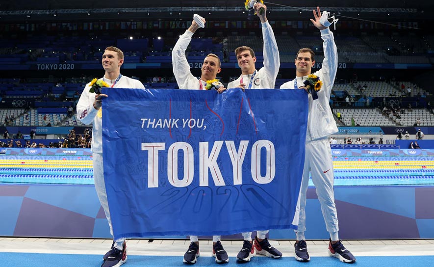 2020 Olympics Men's 4x100 Medley Relay