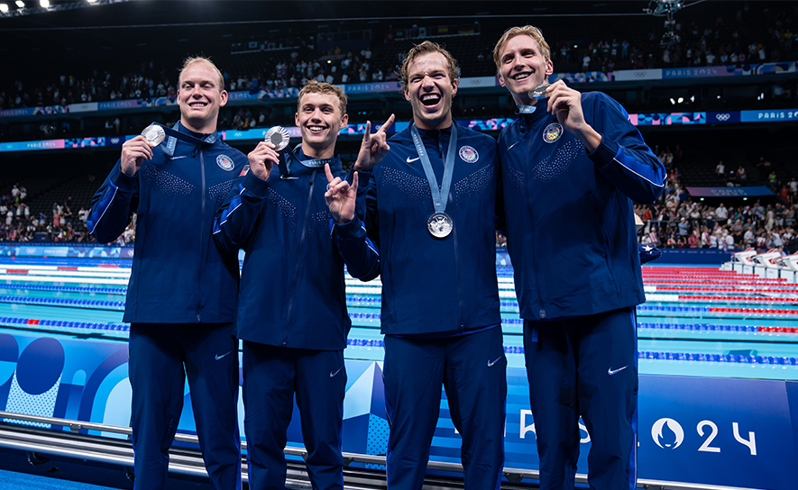 2024 Olympics Men's 4x200 Freestyle Relay