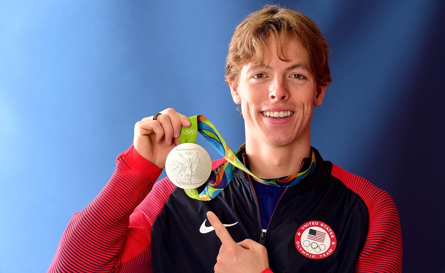 Connor Jaeger Medal - 2016 Olympics