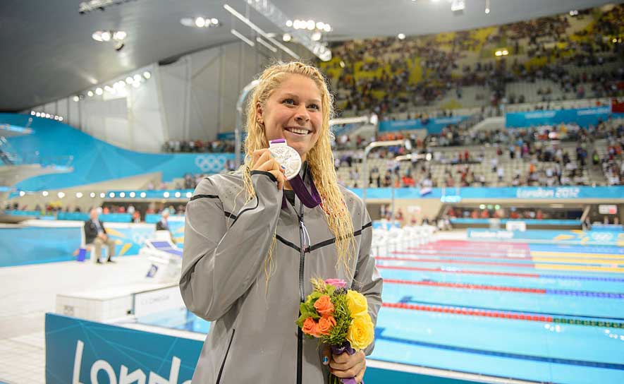 Elizabeth Beisel Medal - 2012 Olympics