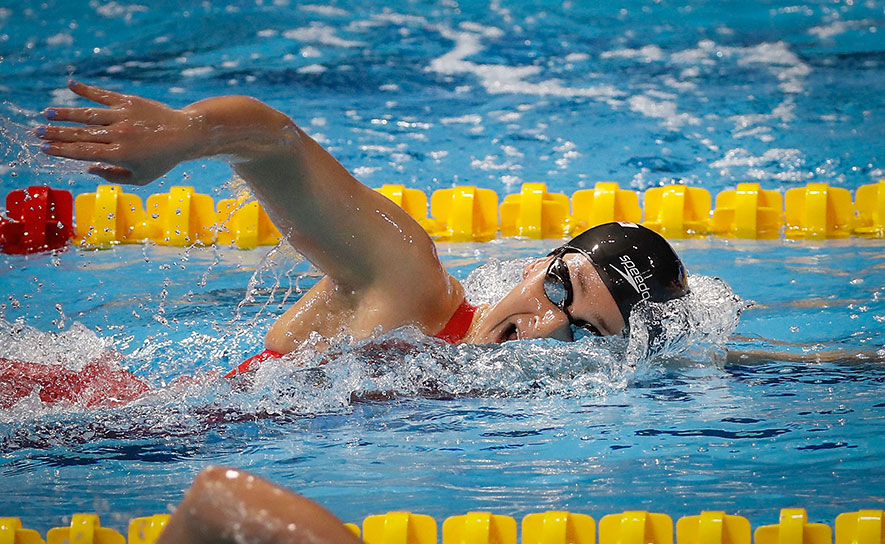 Leah Smith Freestyle - 2016 arena Pro Swim Series Indianapolis