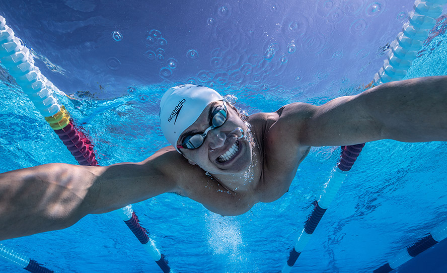 Nathan Adrian Fun Underwater - 2021 TYR Pro Swim Series Mission Viejo