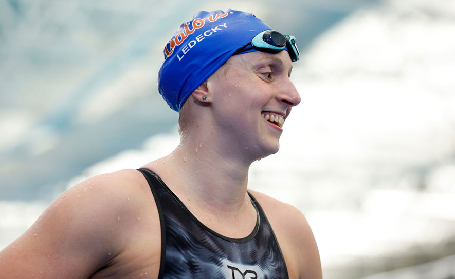 Katie Ledecky Interview - 2022 US Open