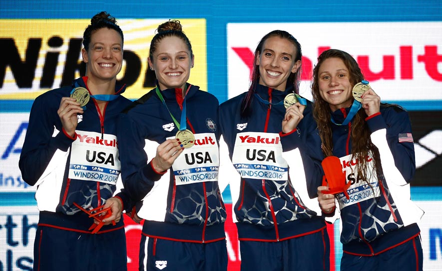 2016 Short Course Worlds Women's 4x100 Freestyle Relay