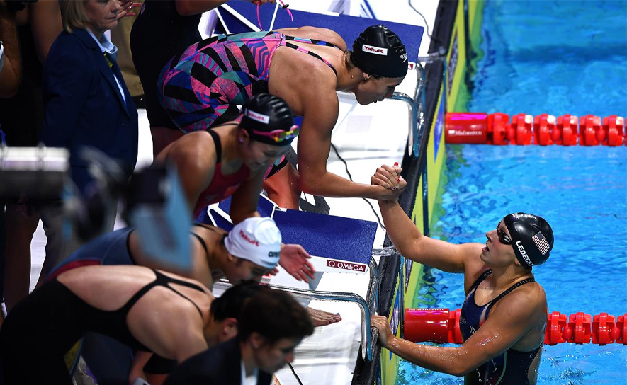 2017 Worlds Women's 4x200 Freestyle Relay