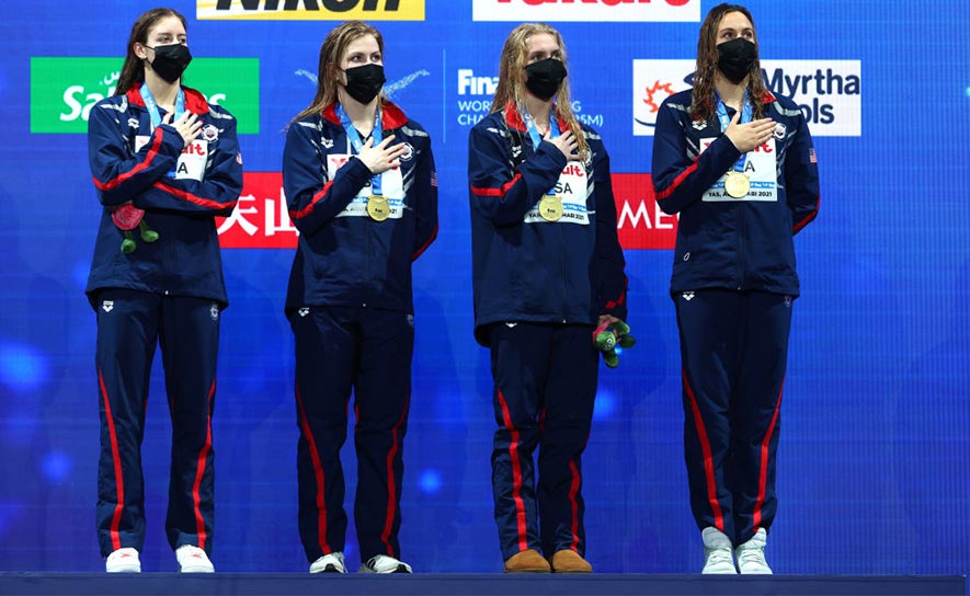 2021 Short Course Worlds 4x50 Freestyle Relay