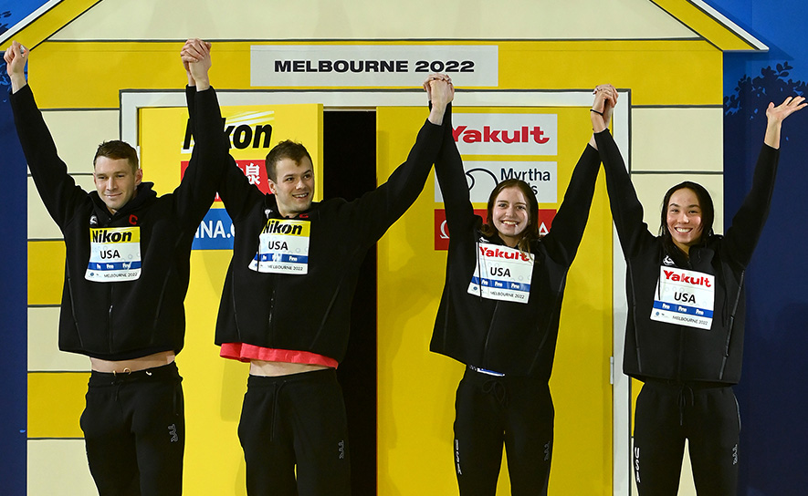 2022 Short Course Worlds Mixed 4x50 Medley Relay