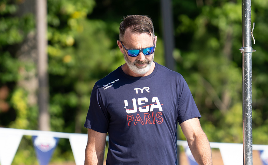 2024 Short Course Worlds Head Coach Chris Plumb