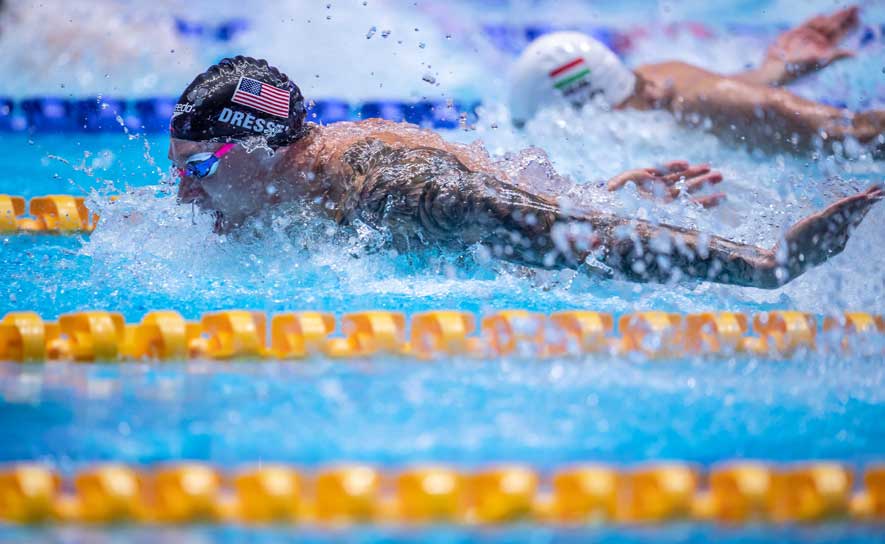 Caeleb Dressel Butterfly - 2019 Worlds