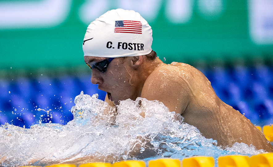 Carson Foster Breaststroke - 2023 Worlds