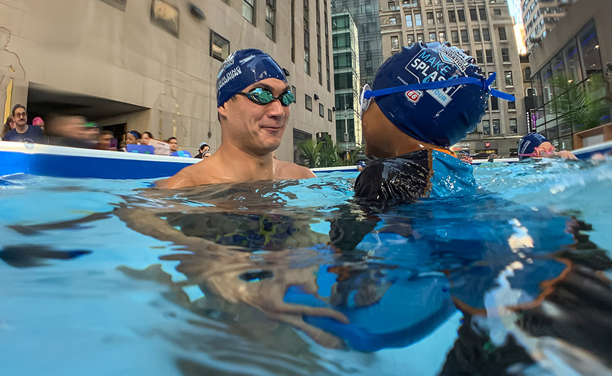 Nathan Adrian Today Show - 2019 Make a Splash