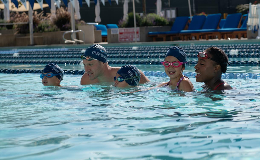 Simone Manuel and Ryan Murphy USA Swimming Foundation Ambassadors