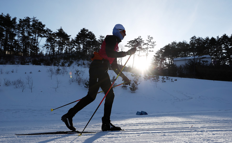 Cross country Skier