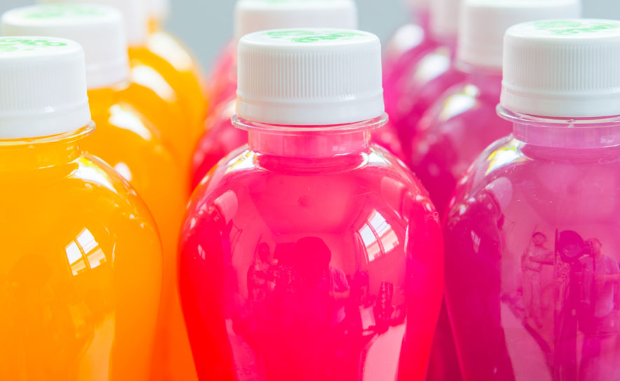 Brightly Colored Drinks