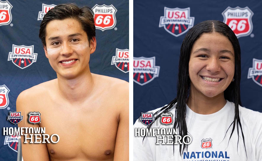 California Athletes Zach Larrick and Bella Brito Named Phillips 66 Hometown Heroes