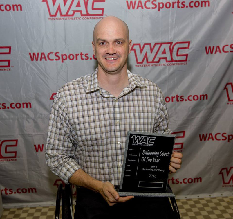 Dave Denniston WAC Coach of Year Dave Denniston named Western Athletic Conference coach of the year