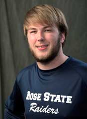 Greyson Wolf, founder of College Club swimming at Rose State College.