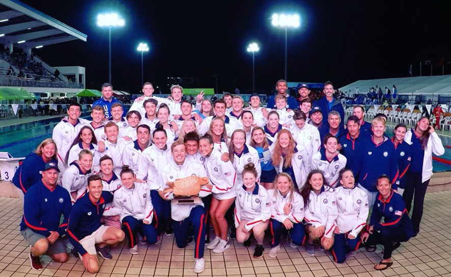 U.S. Wraps Junior Pan Pacs with 14 More Medals, Seven Gold