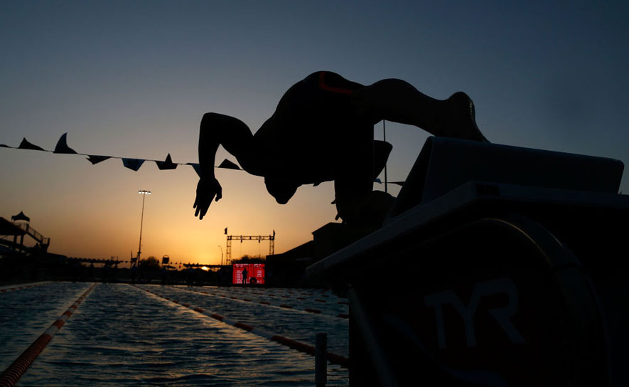 Behind the Scenes from the TYR Pro Swim Series at Mesa with Bonus Video
