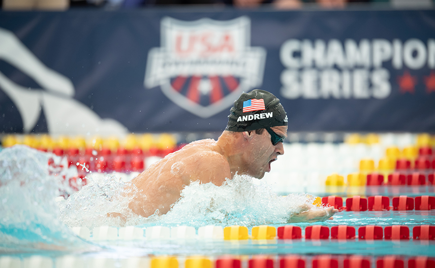 Multiple Top-2 Finishes Separated by Under Half a Second on TYR Pro Swim Series Night Two
