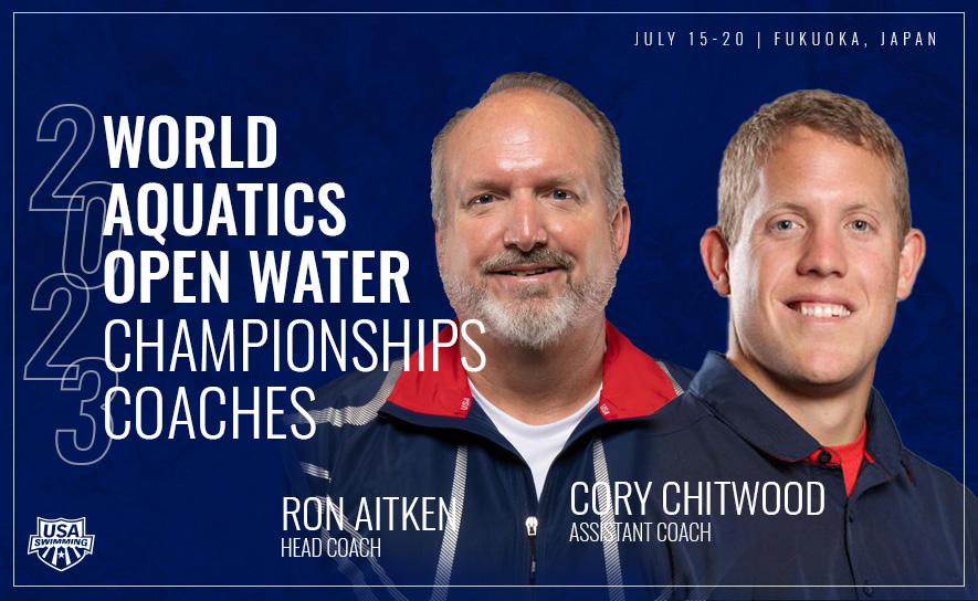 Coaches, Team Set for 2023 World Open Water Championships