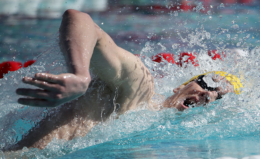 Zane Grothe, Ashley Neidigh Take 1500m Free at TYR Pro Swim Series at Mesa