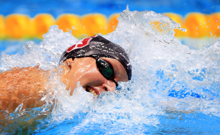 Ledecky Back in Indiana One Year after Setting World Record in Indy