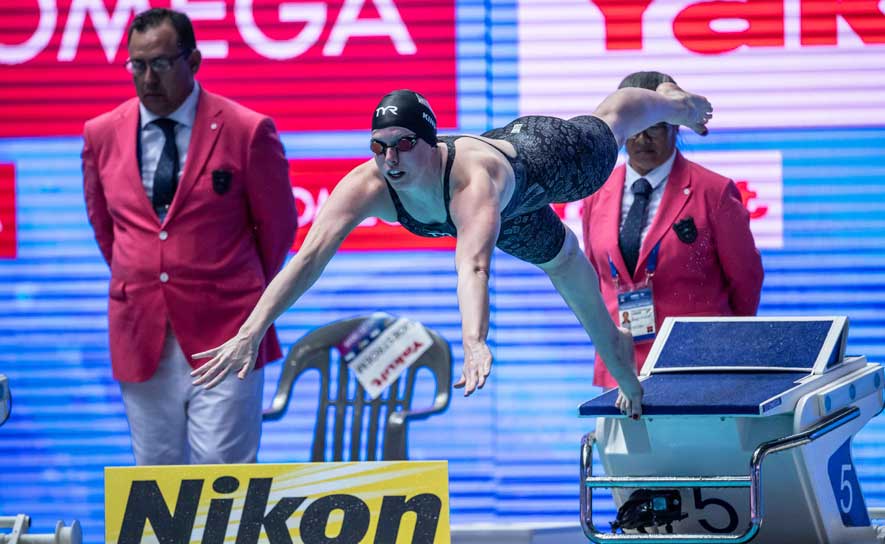Lilly King Defends Her 100m Breaststroke Title at Worlds
