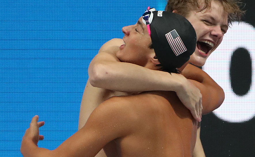 U.S. Opens 7th FINA World Junior Championships with Two Golds and a Silver