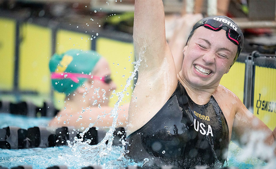 U.S. Opens Junior Pan Pacs With Six Titles, Four Meet Records