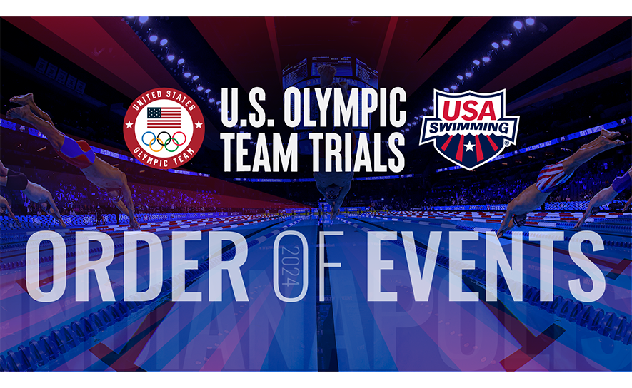 U.S. Olympic Team Trials – Swimming 2024 Event Order Announced
