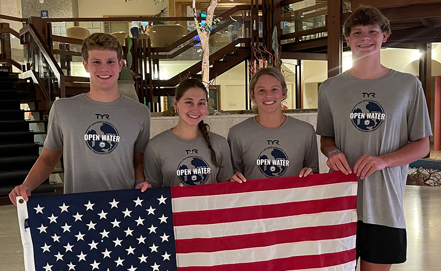 Stuhlmacher Earns Gold on Opening Day at the 2024 World Aquatics Open