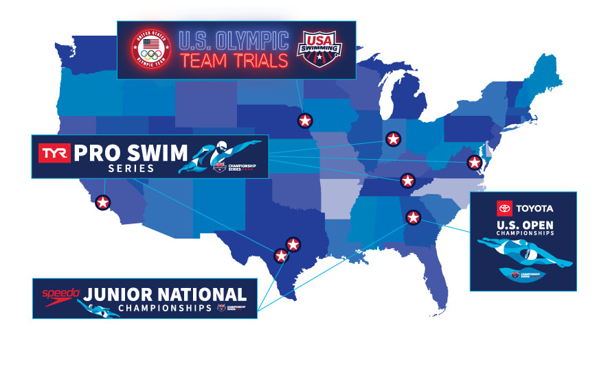 USA Swimming Announces Targeted Event Schedule 