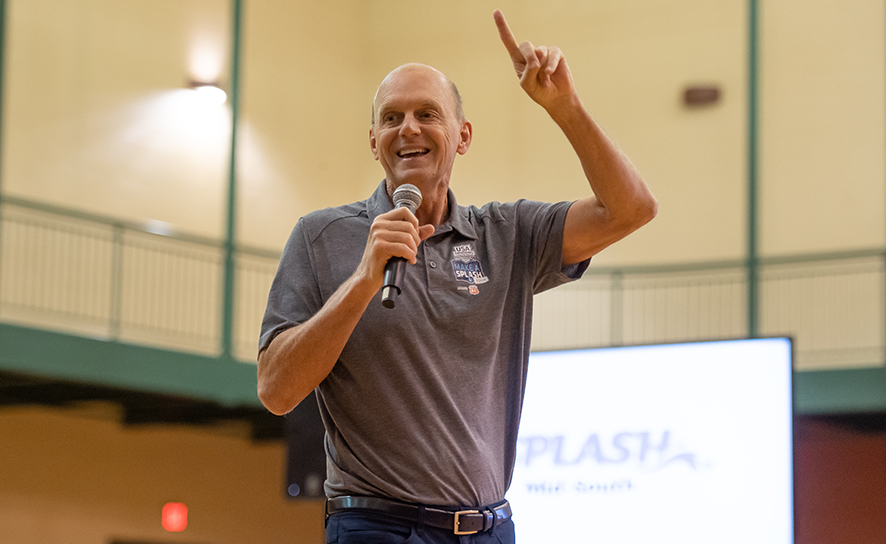Rowdy Gaines Receives 2022 Rings of Gold Award from USOPC