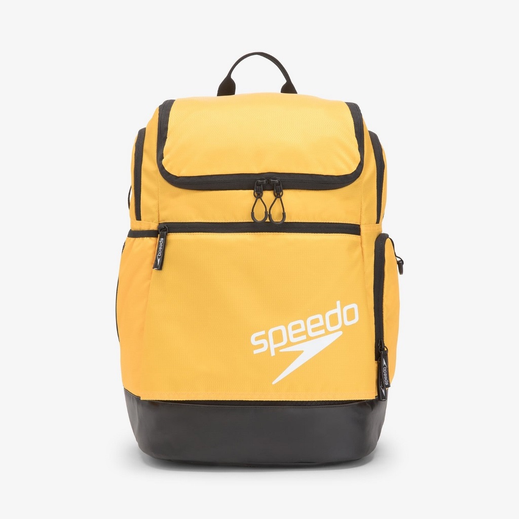 Stylish in a dual-colour design, our does-it-all Teamster Rucksack includes generous pockets, a water bottle holder and even a dedicated laptop sleeve. Super-durable, it includes a water-resistant base for peace of mind in the changing room.|https://us.speedo.com/teamster-2.0/13897774.html|0|cal4