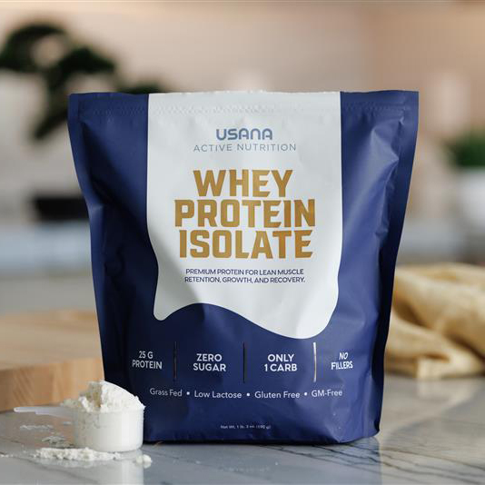 Premium grass-fed complete protein that supports lean muscle growth, retention, and recovery. Micro-filtered making it low lactose, with less that 1 carb, and easily digestible.|https://www.usana.com/ux/cart/en-US/product/263.010100|0|ftf2