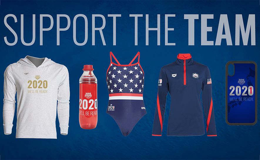 Merchandise to Benefit USA Swimming National Team on Sale Today