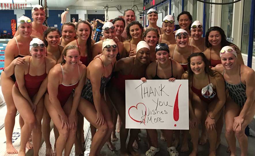 Wishes & More Makes Swimmer Abbey Cornelius' Dreams a Reality