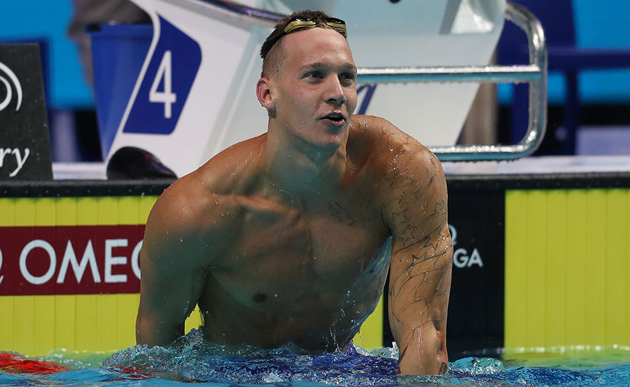 Caeleb Dressel Earns USA Swimming Athlete of the Year Honors