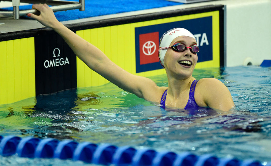 Emerging Butterfly Talent Claire Curzan Preps for Trials