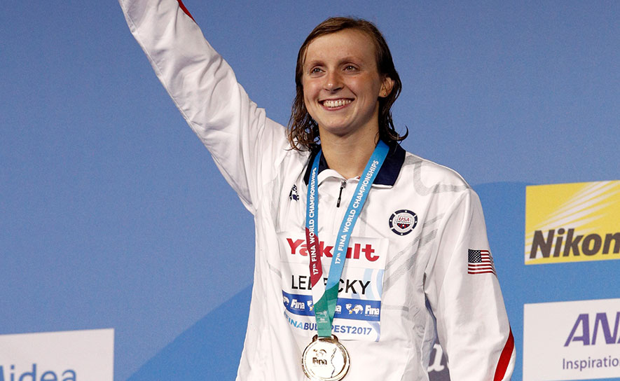 Katie Ledecky Named Team USA’s Female Olympic Athlete of the Year