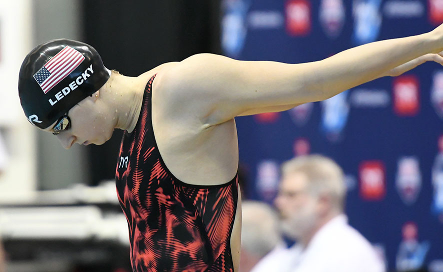 Katie Ledecky Cruises to Win No. 4 at TYR Pro Swim Series at Knoxville