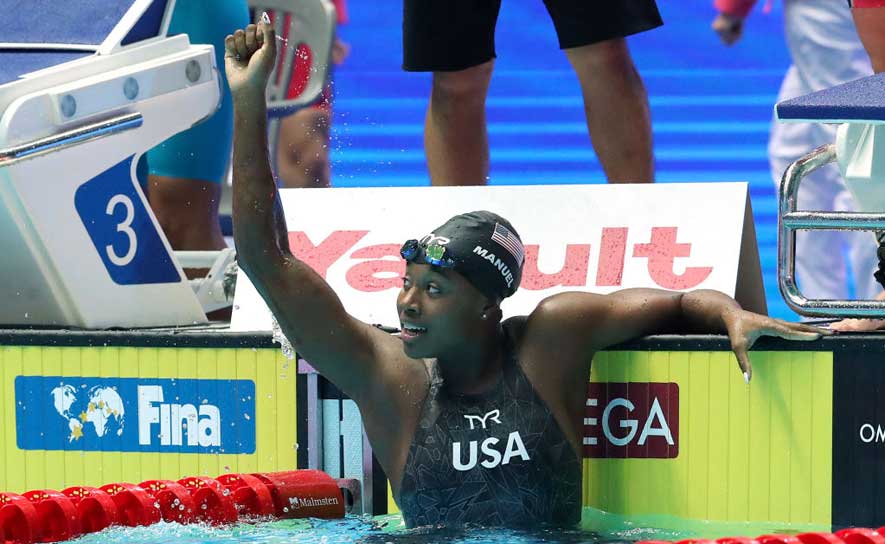 Simone Manuel Rises to the Occasion When it Counts Most