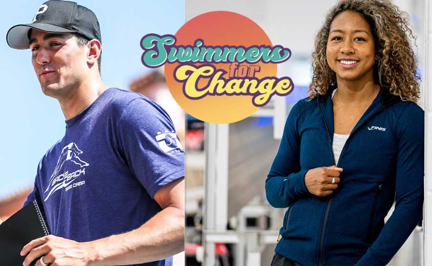 Lia Neal and Jacob Pebley Bring Swimmers Together to Create Change