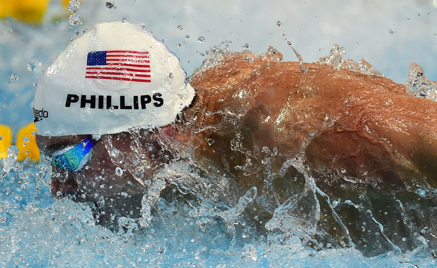 Tim Phillips at FINA World Championships